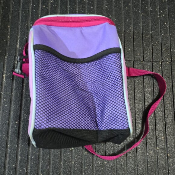 Vintage Insulated LOUIS GARNEAU Children Kids School Lunch Bag Pink/Purple - Picture 2 of 3